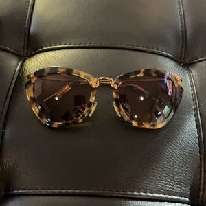 Like New - Miu Miu Tortoise Sunglasses